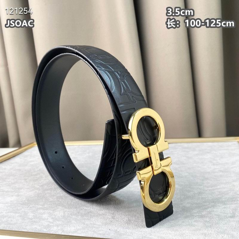 Ferragamo belt 35mmX100-125cm 8L66